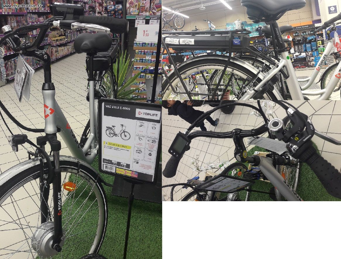 Velo electrique top life e8000