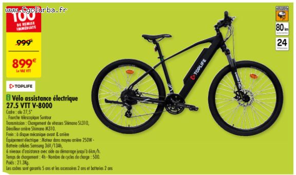 Velo electrique carrefour