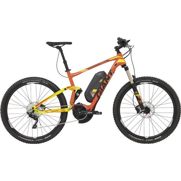 Velo electrique giant bleu