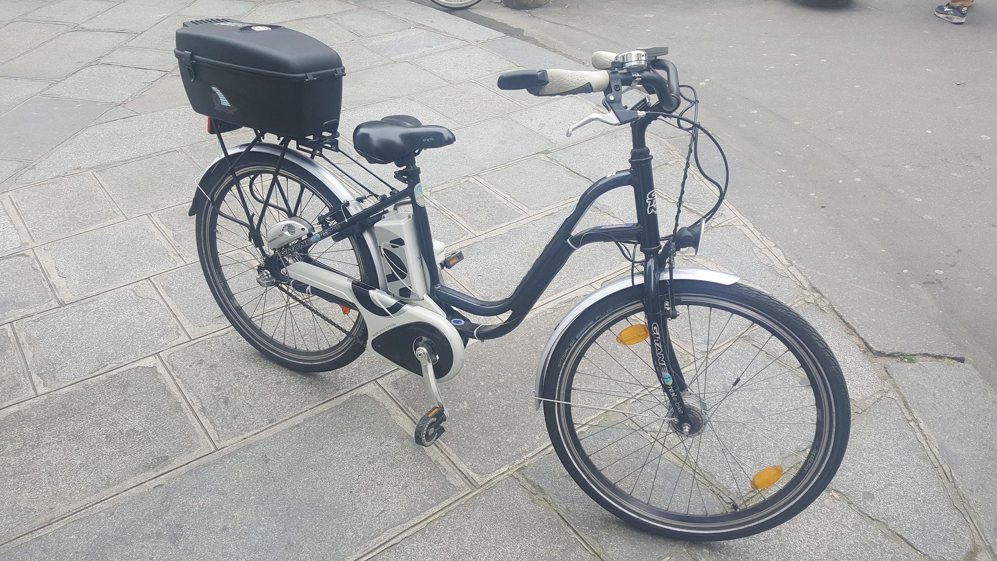 Velo electrique dame gitane