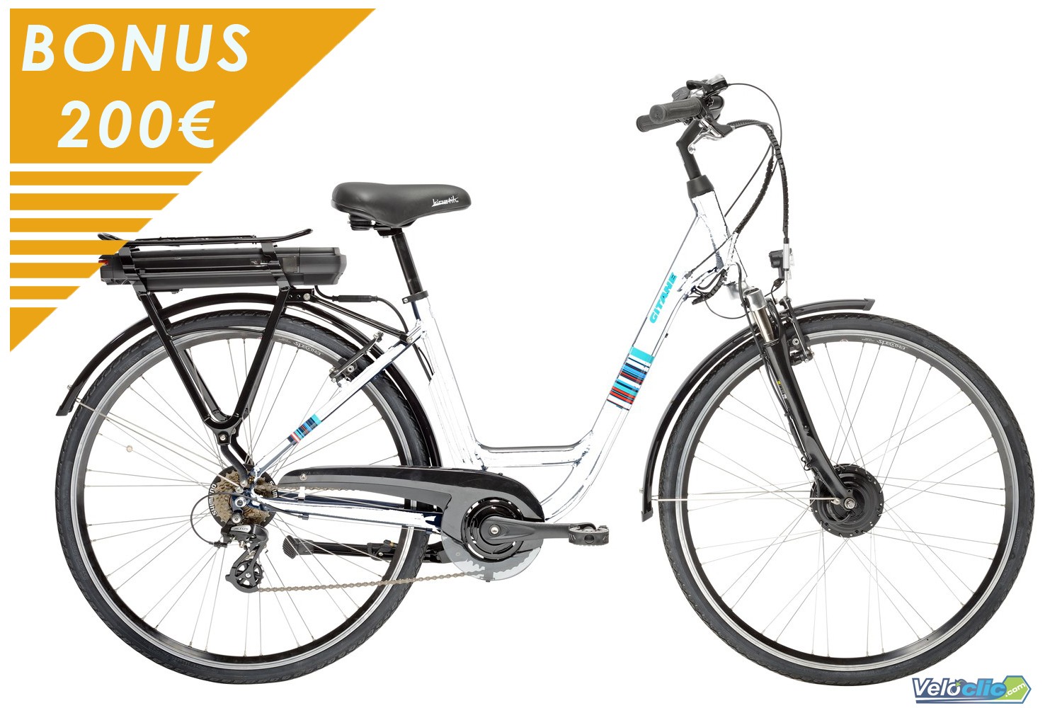 Velo electrique gitane vtc