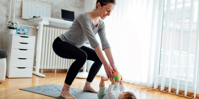 Velo d appartement apres accouchement