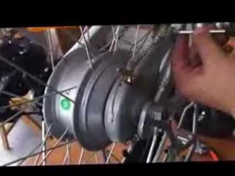 Demontage roue arriere velo electrique giant
