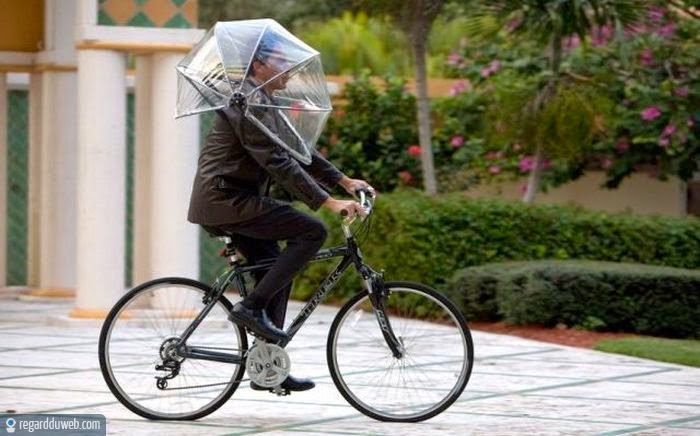 Casque velo drole