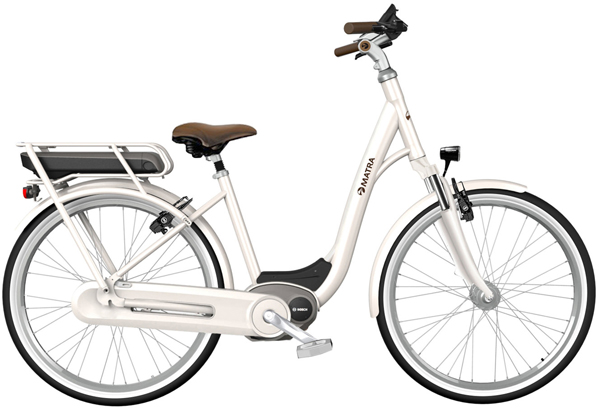 Velo electrique matra blanc