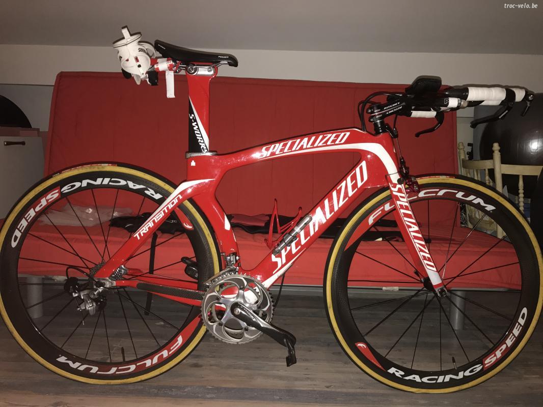 Velo route triathlon occasion