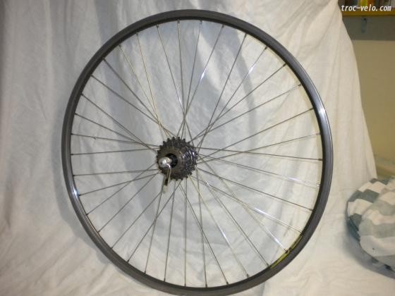 Roue velo route frein a disque occasion