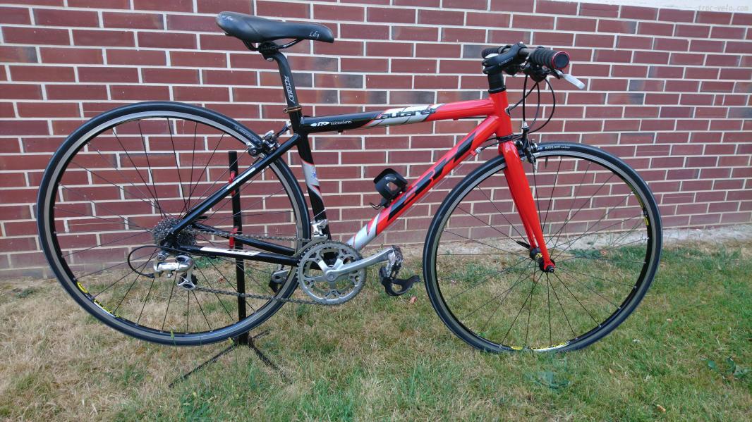 Occasion velo course cintre plat