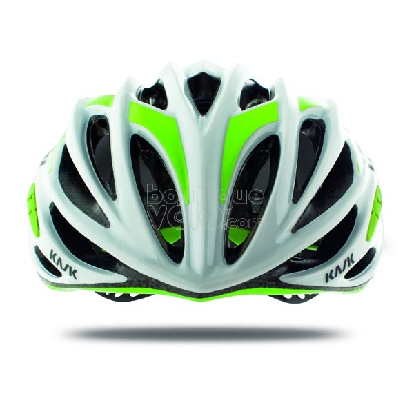 Casque velo noir vert