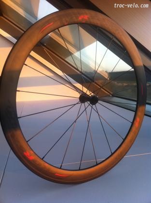 Roue velo occasion carbone
