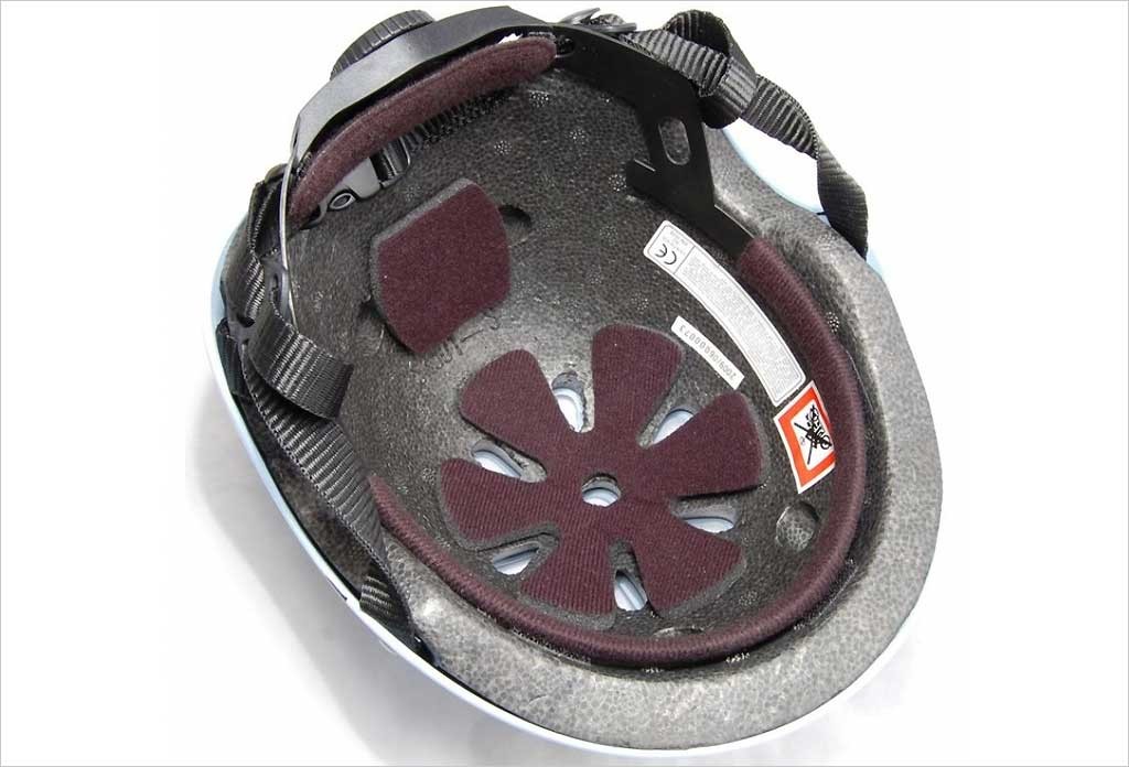 Garniture casque velo