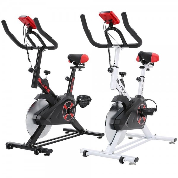 Ise cardio vélo biking spinning vélo d’appartement intérieur noir 7003