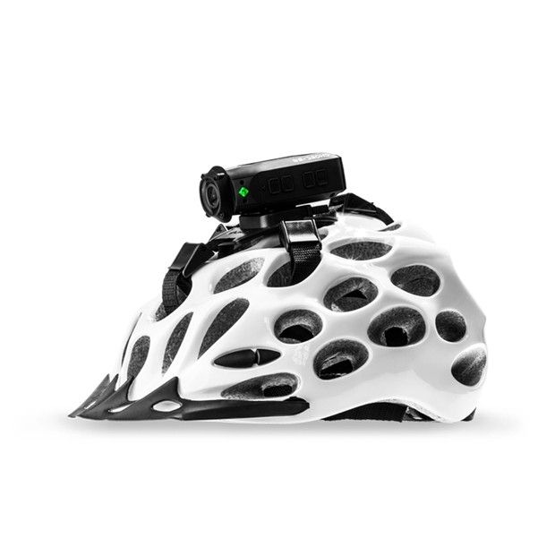 Camera sur casque velo