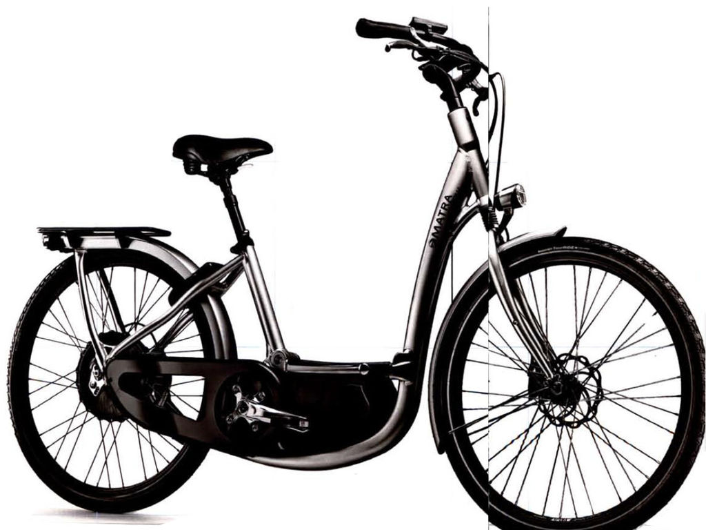 Velo electrique matra i flow courroie