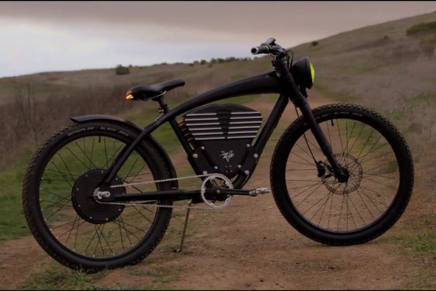 Velo electrique look retro