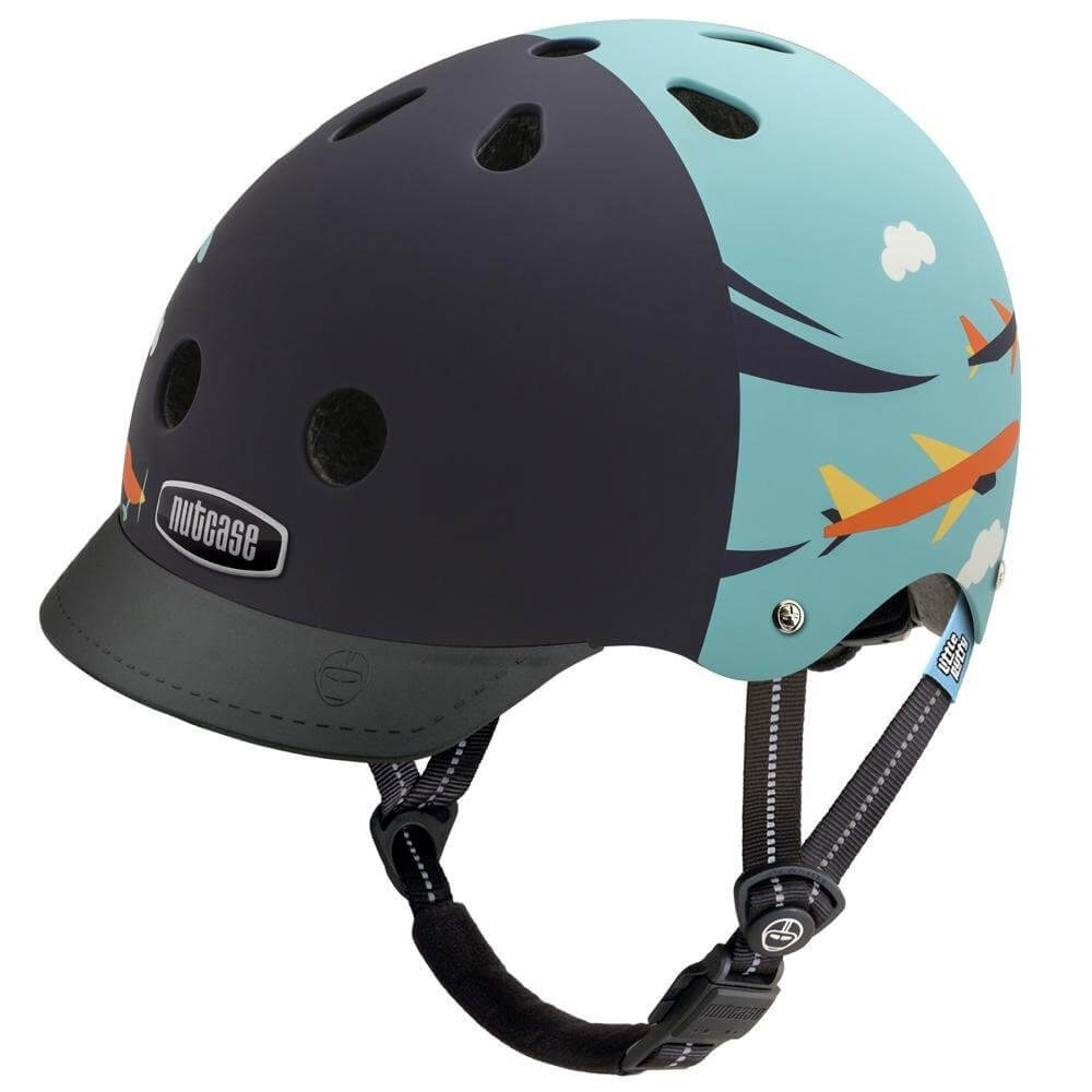 Casque vélo aviateur