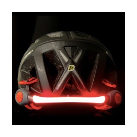 Lumière casque velo