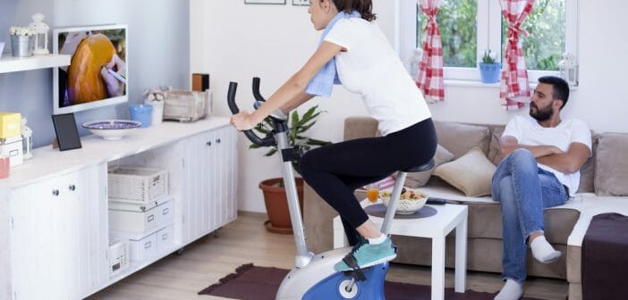 Velo appartement perdre cuisse