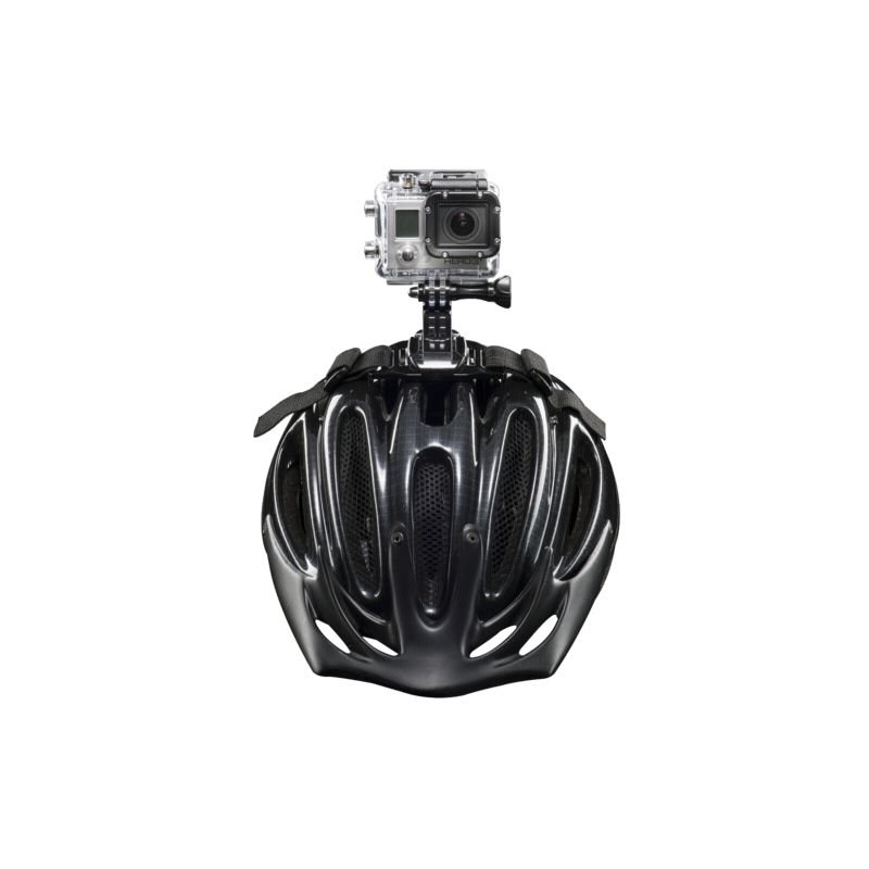 Fixation gopro casque velo