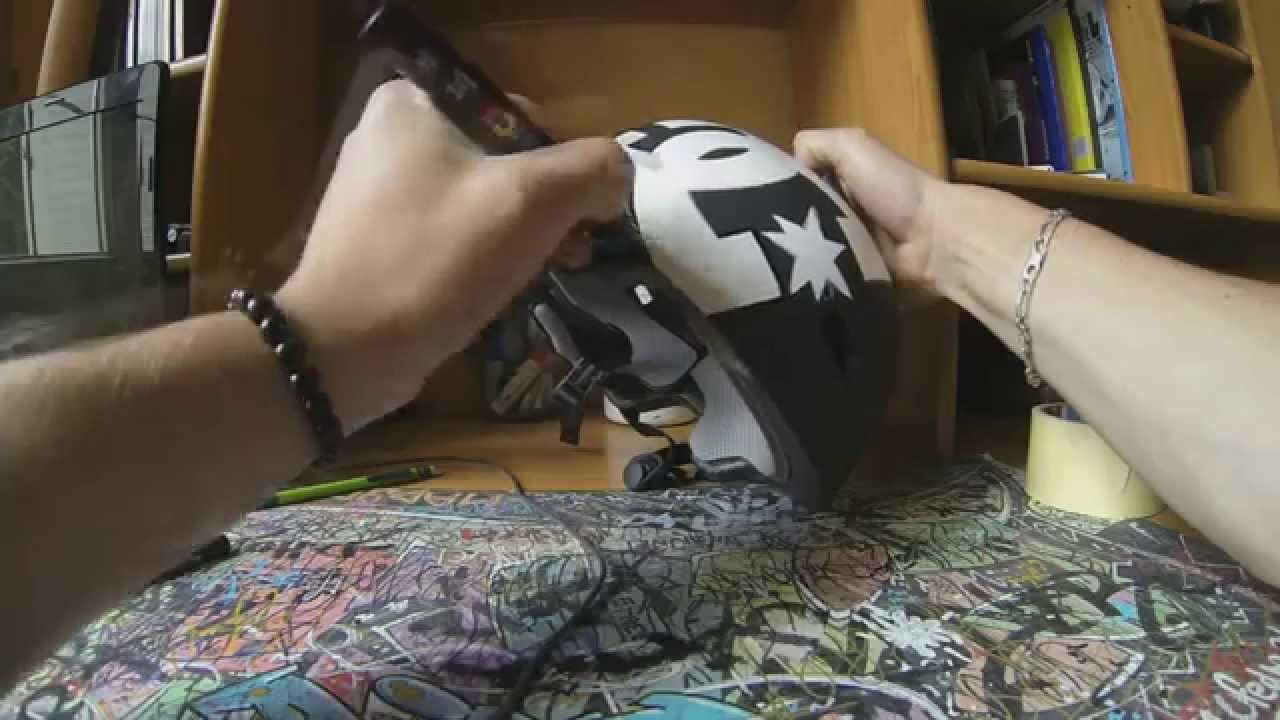 Comment peindre un casque de velo