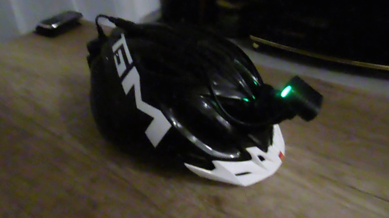 Lampe led casque velo