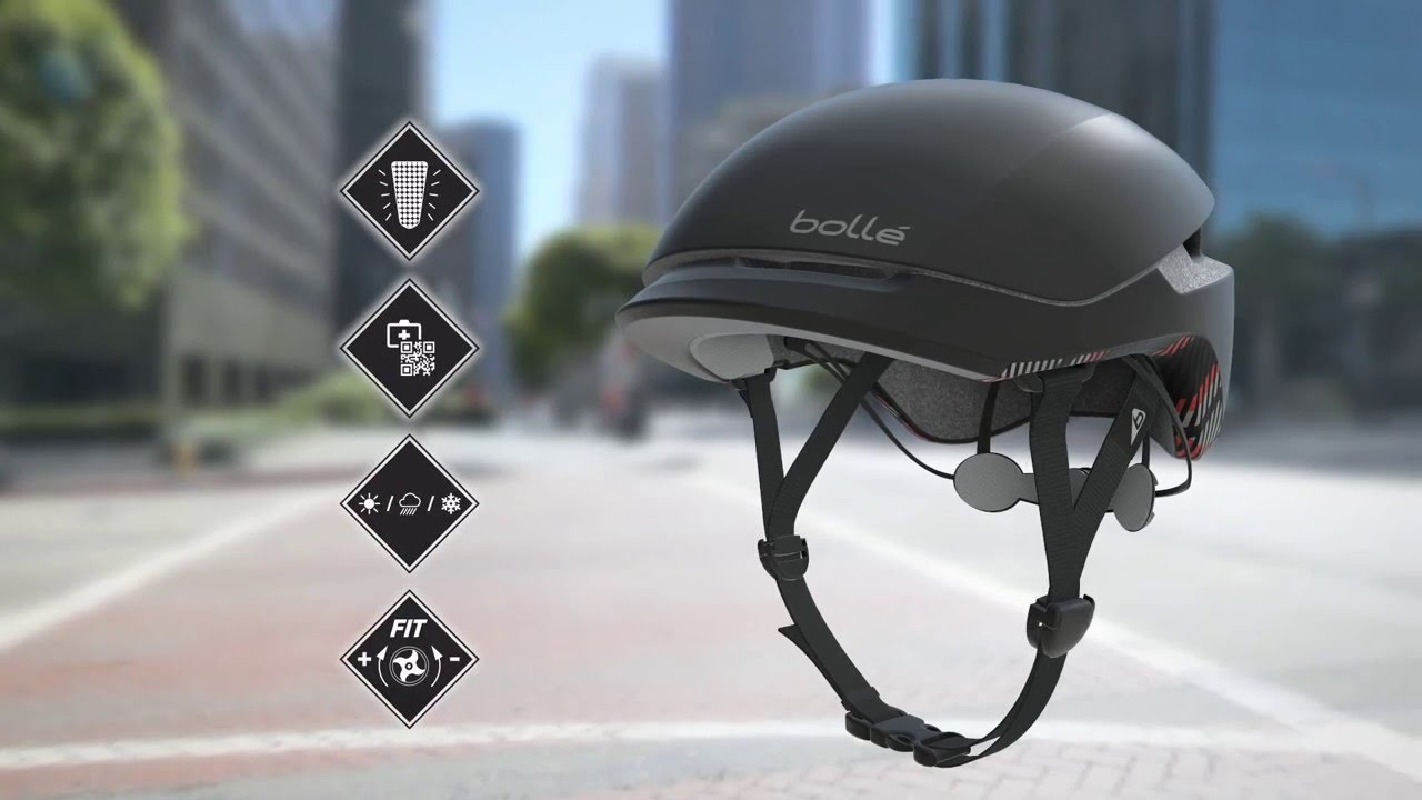 Casque de vélo bollé