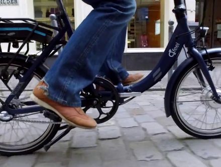 Vélo electrique pliant gitane origam