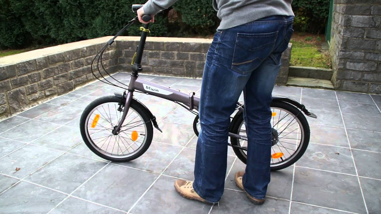 Mini velo electrique pliable decathlon