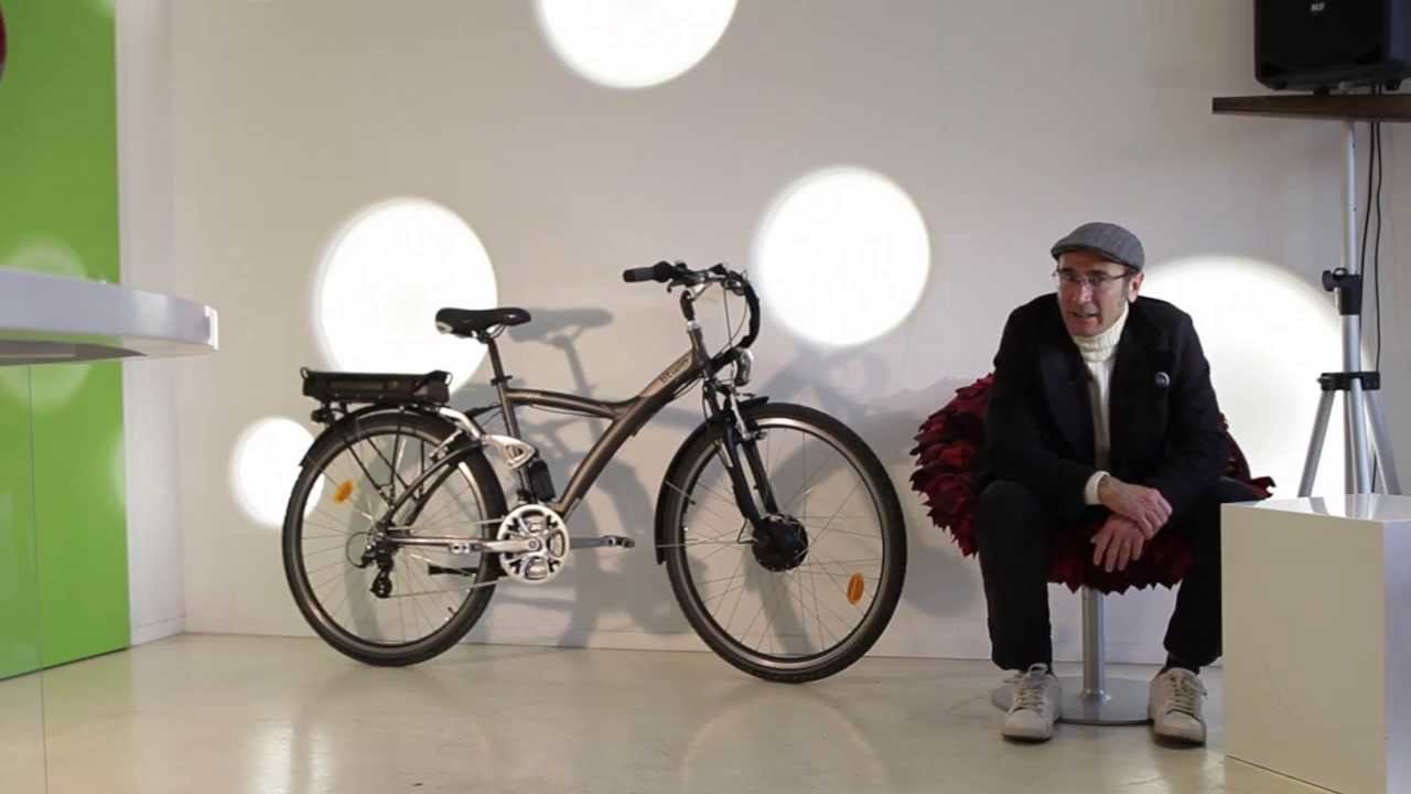 Test velo electrique decathlon original 700