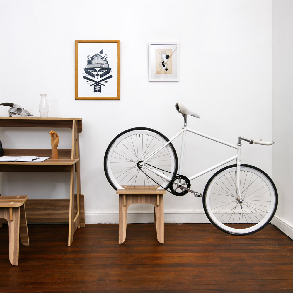 Socle velo appartement