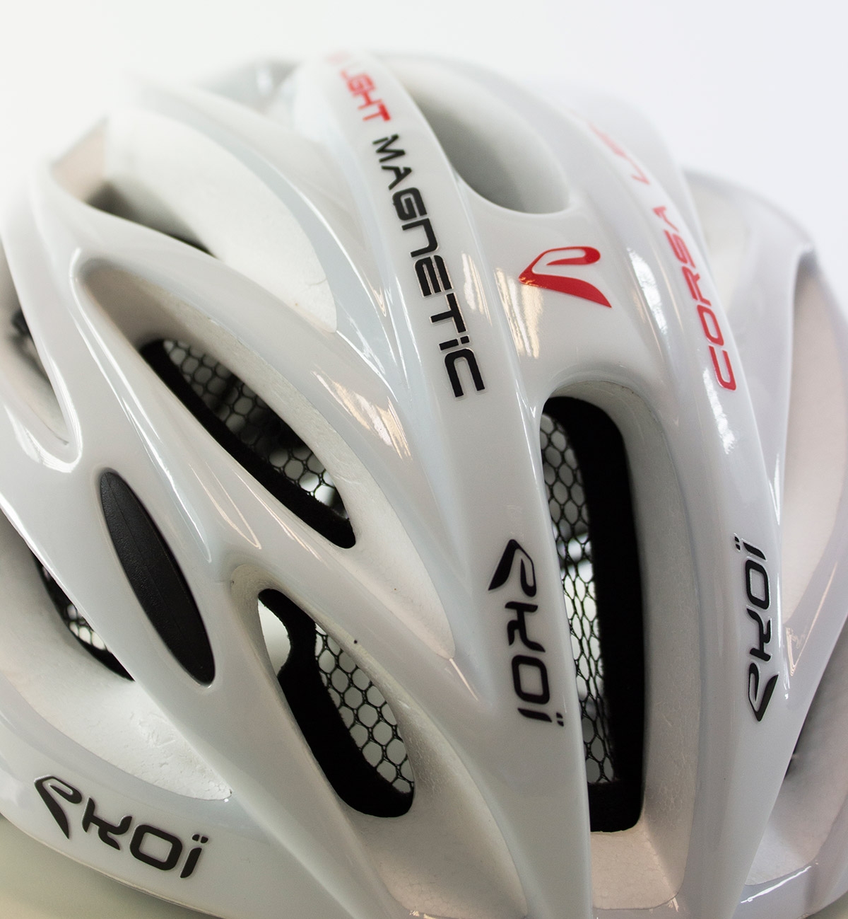 Casque velo filet