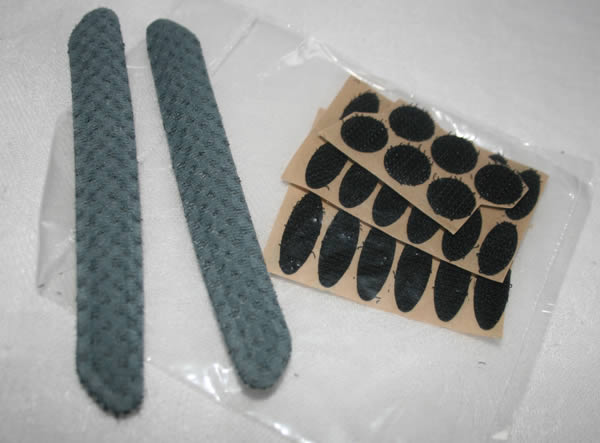 Mousse velcro casque velo