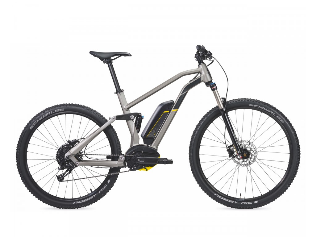 Vtt electrique moustache tout suspendu