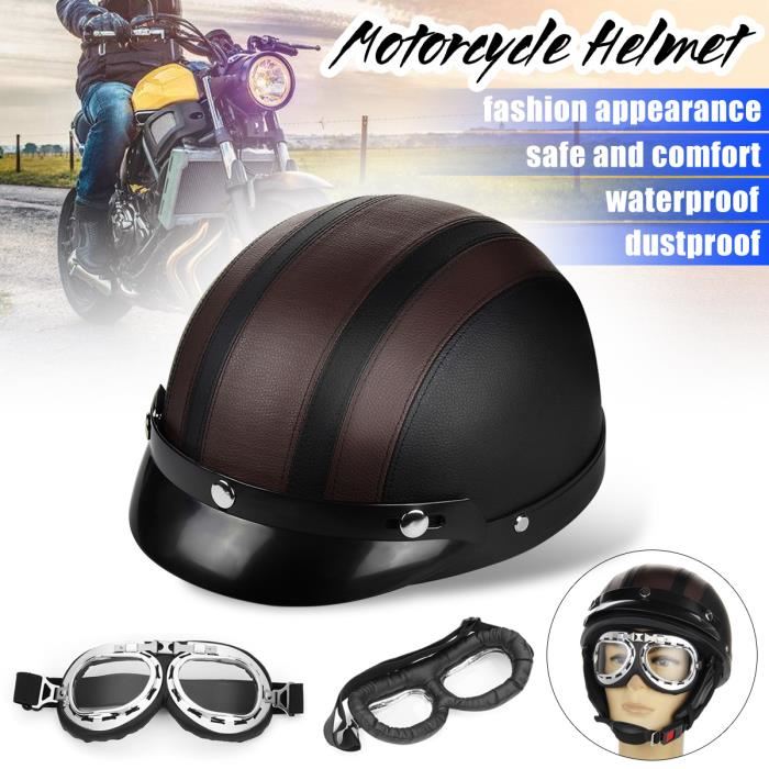 Casque moto velo