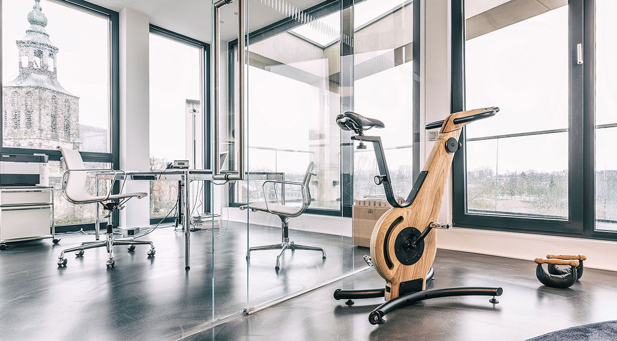 Velo appartement bois