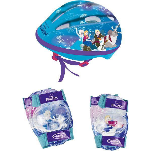 Casque reine des neiges velo