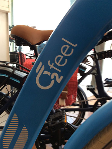 Velo electrique rue lecourbe