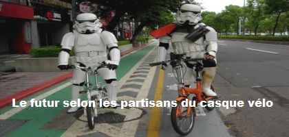 Casque de vélo cheveux