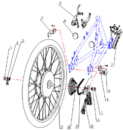 Velo pieces detachees occasion