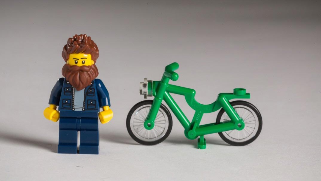 Casque velo lego