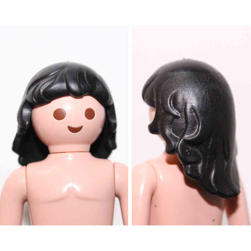 Casque velo cheveux playmobil