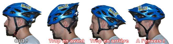 Mettre casque vélo