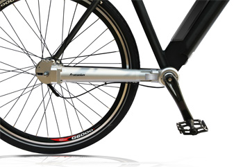 Velo electrique à cardan