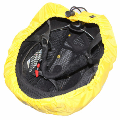 Housse pluie casque velo