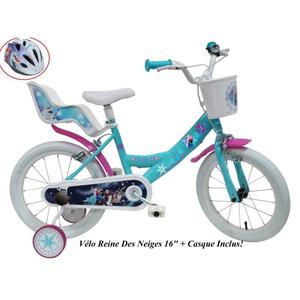 Casque vélo enfant reine des neiges
