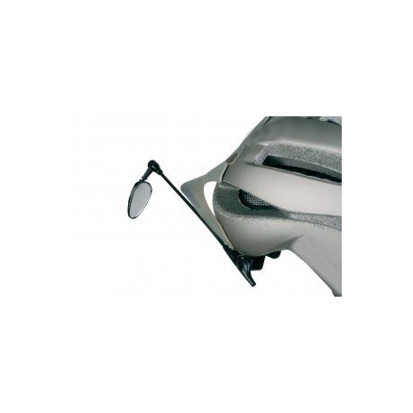 Retroviseur sur casque velo