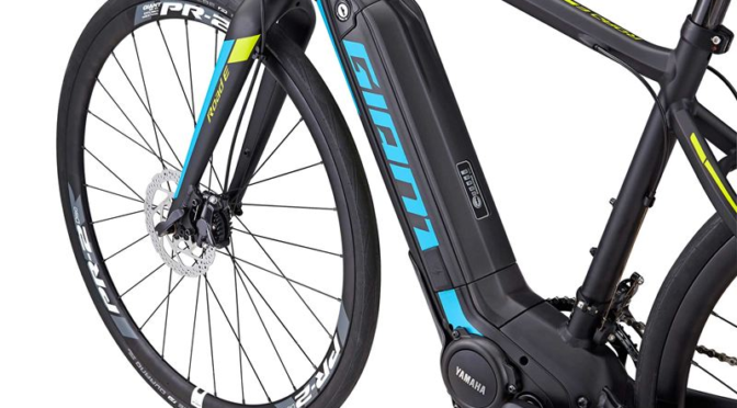 Velo electrique giant road e+1