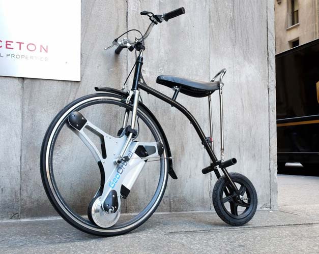Velo electrique roue avant