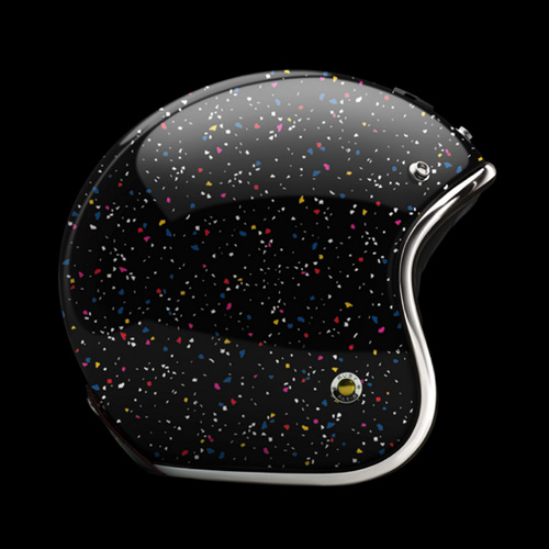 Casque vélo paillettes