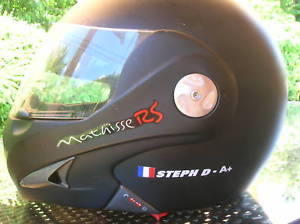 Nom sur casque velo
